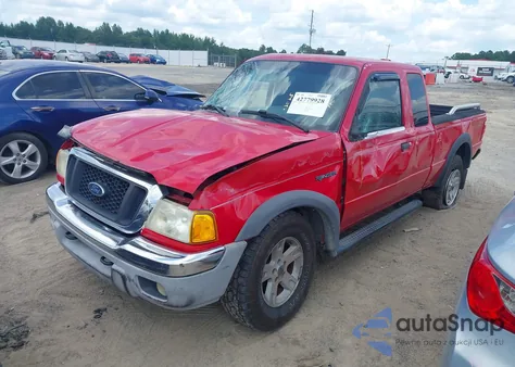 2005 Ford Ranger Edge/Fx4 Level Ii/Fx4 Off-Road/Xlt from USA, damaged, VIN 1FTZR45E95PA13935